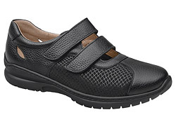 Półbuty COMFORTABEL 940341-01 H Czarne na Haluksy