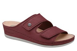 Klapki Dr Brinkmann 701049-41 Bordowe