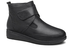 Trzewiki Botki NEPTUN NCS-1001-01H Czarne na Haluksy