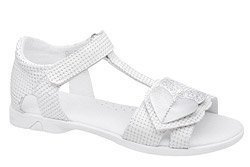 Sandałki dla dziewczynki KORNECKI 6331 Białe