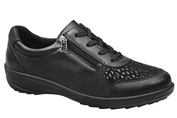 Półbuty COMFORTABEL 950267-01 H Czarne na Haluksy