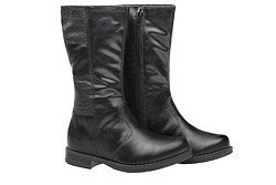 Kozaczki zimowe KORNECKI 6026 Czarne ocieplane