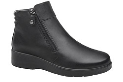 Botki IMAC 856060 H Czarne na Zamek Extra Wide