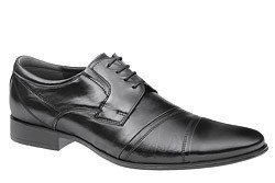Półbuty wizytowe CONHPOL C-1755 Czarne