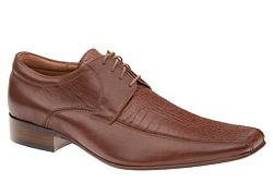 Półbuty wizytowe CONHPOL C-958-192193 Brązowe