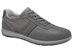 Półbuty IMAC 751561 Szare sznurowane Extra Wide