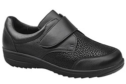 Półbuty COMFORTABEL 940382-01 H Czarne na Haluksy
