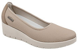 Włoskie Półbuty Balerinki FLY FLOT 18 X15 78 H Beżowe