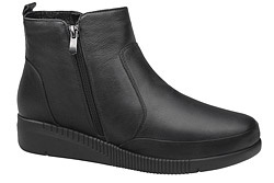 Trzewiki Botki NEPTUN NCS-1005-01H Czarne na Haluksy