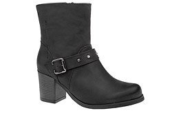 Botki KARINO 1025/003 Czarne ocieplane