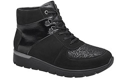 Trzewiki Botki WALDLAUFER 626K82 300 K Ramona-Soft Czarne