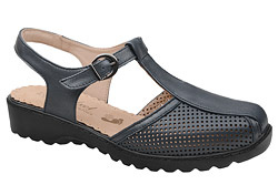 Półbuty Sandały AXEL Comfort 2487 Marine na Haluksy