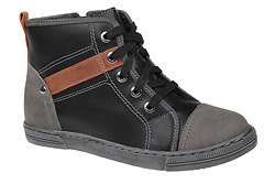 Trzewiki KORNECKI 3656 Czarne Skóra nieocieplane