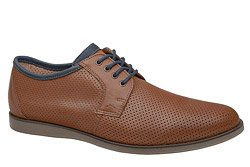 Półbuty KRISBUT 5197-2A-9 Brązowe