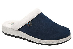 Kapcie FLY FLOT 51 X20 PM Granatowe Pantofle domowe Ciapy