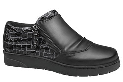 Botki AXEL Comfort 1766 H Czarne na 2-zamki