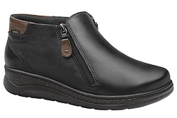 Botki AXEL Comfort 1782 H Czarne na 2-zamki